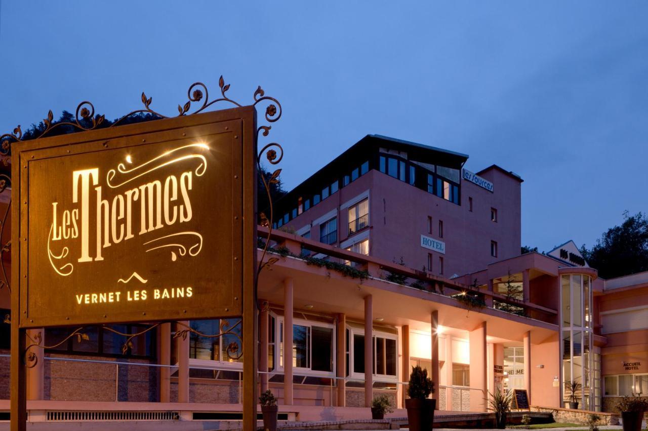 Hotel Les Sources Vernet-les-Bains Exterior foto
